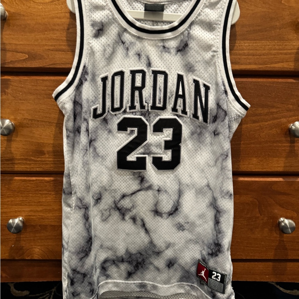 Jordan 23 Mesh Jersey in Marble Pattern